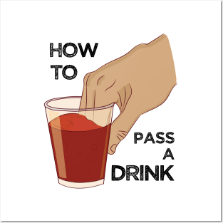 Can you pass my drink bro? Dipping fingers Funny Meme Posters and Art